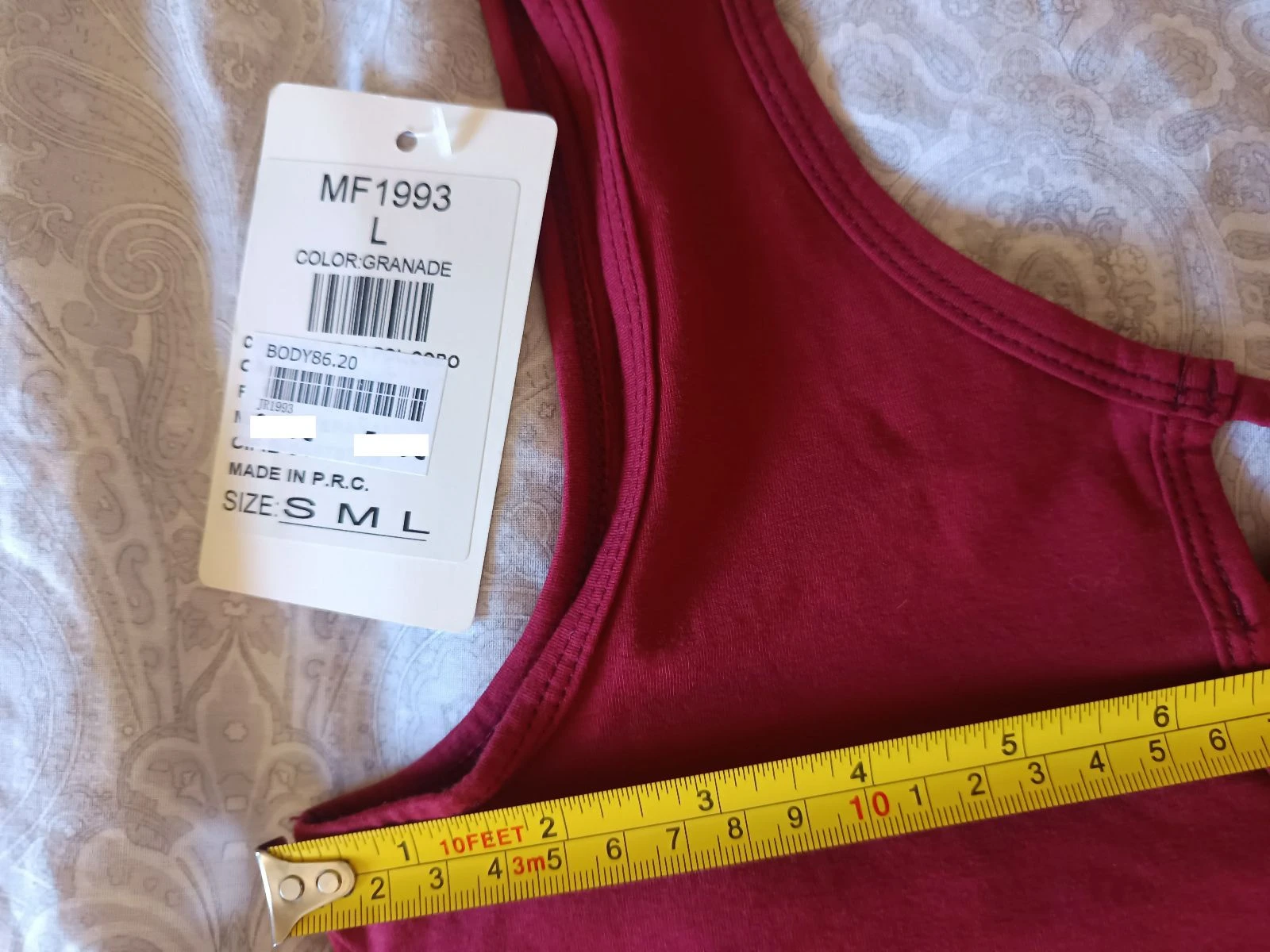 Body Granate com Decote Cruzado / Estilo Y2K-Vintage 💋 – photo 3